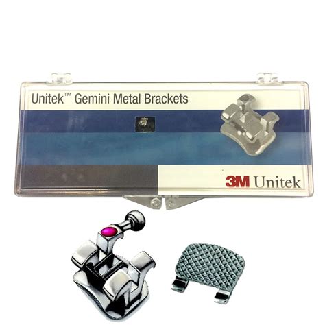 3m unitek gemini metal brackets price|3m Unitek Gemini Metal Twin Brackets – Occlusion.